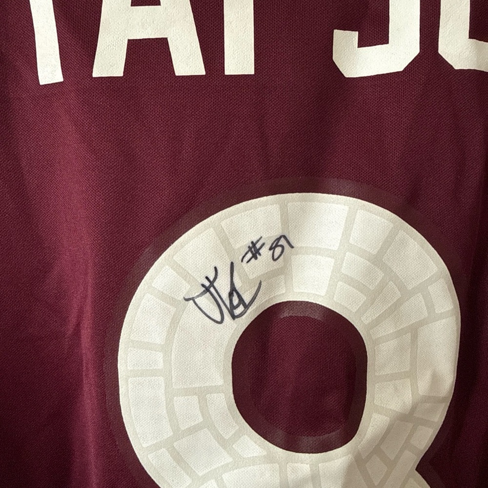 Men’s Nike Jordan Tapscott #81 Autographed VT Hokies Jersey Sz 2XL - NWT RARE - Picture 3 of 6
